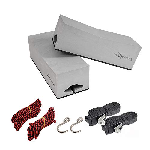 Kayak Carrier Kit - Deluxe Soft Foam Block for Roof Racks