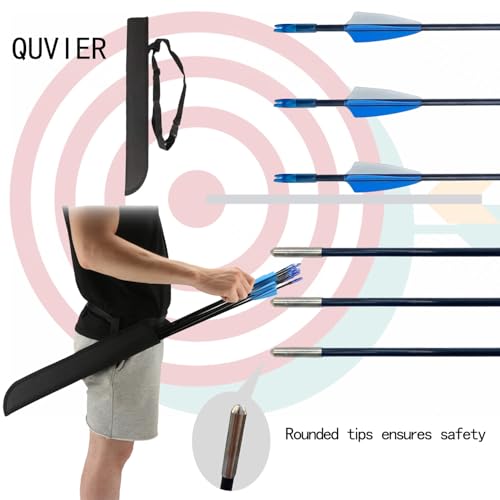 45-Inch Youth Bow and Arrow Set for Kids & Teens - Beginner Kit with 9 Arrows & Targets