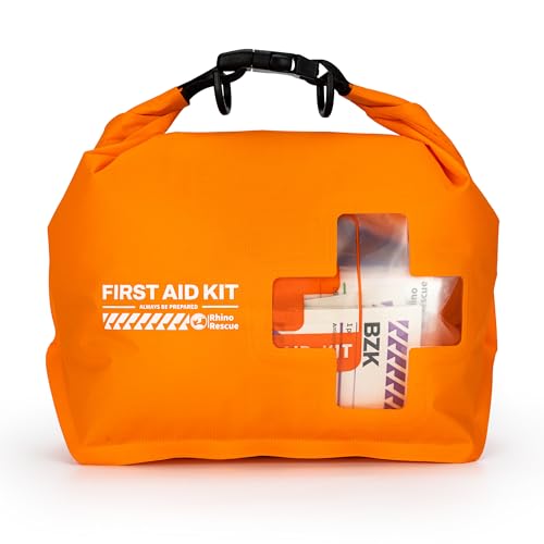 Waterproof Marine First Aid Kit with Dry Bag | 105 Essentials for Outdoor Safety