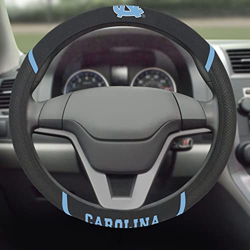 Embroidered Steering Wheel Cover - North Carolina Tar Heels 15"