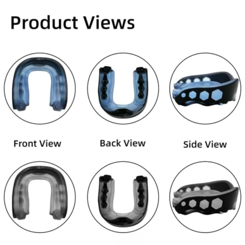 Football Mouth Guard, 2pcs Guard Sports Youth Mouthpiece Boxing