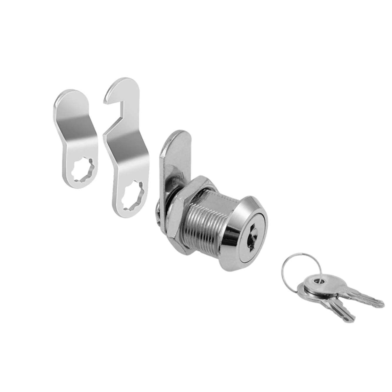 5/8" Cabinet Locks with Keys, Keyed Alike Cam Lock for Tool Box, Mailbox, RV Storage and Pickup Trucks, Zinc Alloy (3 Pack, 5/8 Inch)