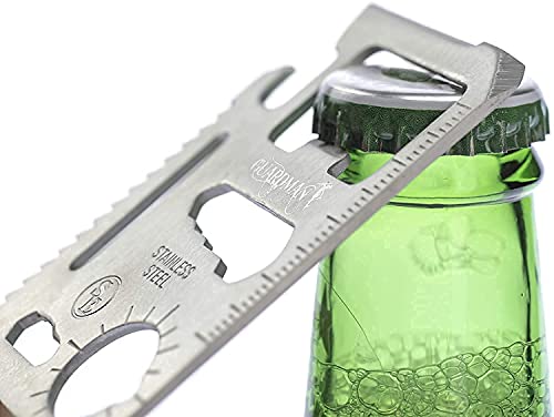 11-in-1 Survival Credit Card Multitool - Tactical Wallet Tool - Variation 1