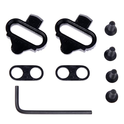 Durable SPD Cleats for Indoor Cycling & Mountain Biking