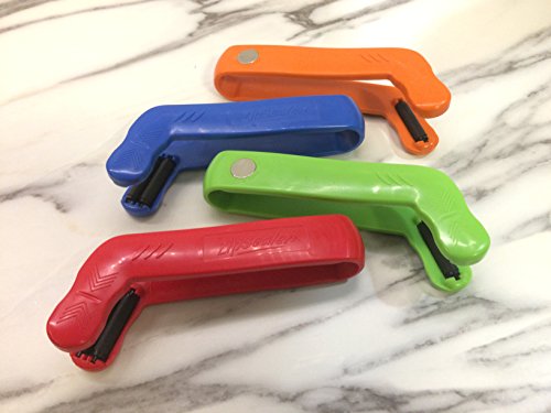 ZipSealer The Original Zipper Lock Bag Sealer - Green (Patented) Fast, Easy Seal