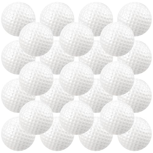 Junkin White Foam Golf Balls 24 Pack - Practice & Safe Indoor/Outdoor Swing