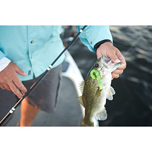 Gulp! Grub Saltwater Fishing Soft Bait - White, 5"