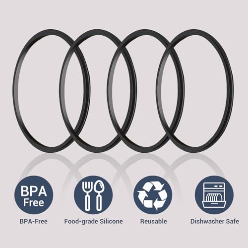 Replacement Gaskets for BrüMate Era Tumblers - 4 Pack