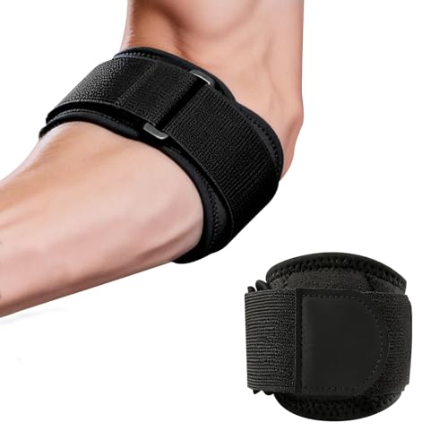 Adjustable Double Layer Elbow Brace for Pain Relief - 1 Pack