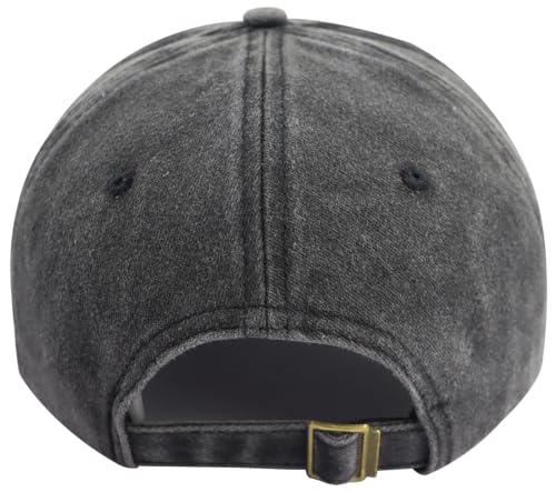 Hiking Hair Don't Hat - Black Baseball Cap for Men & Women