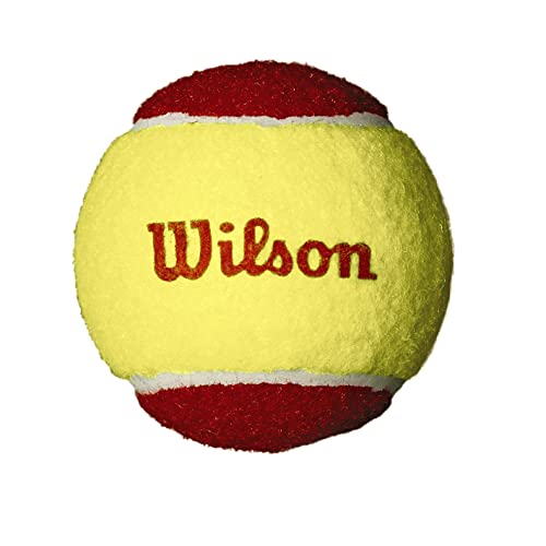 Youth Tennis Balls - Low Compression Stage 3 Red - 3 Pack