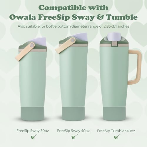 2PCS Silicone Boots for Owala 30oz & 40oz FreeSip Sway Bottles