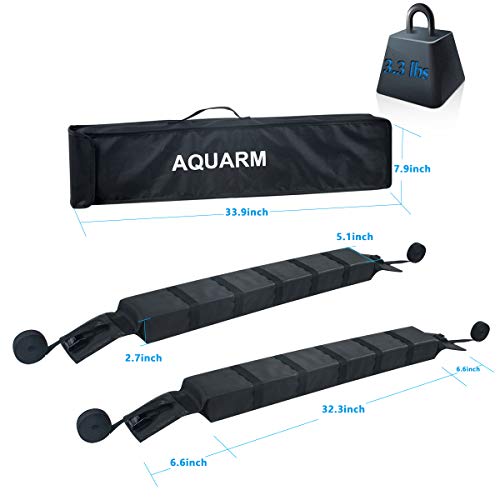 Universal Soft Roof Rack Pads for Kayak & Surfboard - RR001