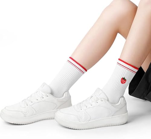 Non-Slip Pilates Socks for Women - Grippy Yoga Crew Sock - One Size