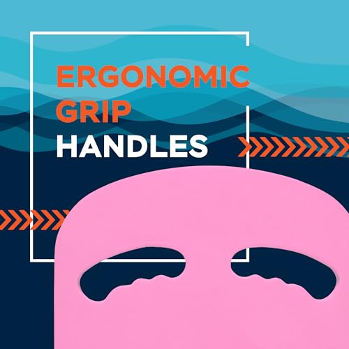 Ergo Pink Sunlite Sports Swimming Kickboard - One Size, Training Aid for Kids & Adults