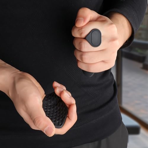Ergonomic Anti-Slip Workout Grips - Rubber Hand Protector Gloves for Weight Lifting, Pull-Ups, Gym Training - Men & Women