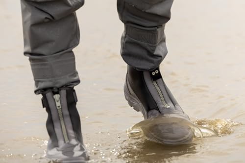 FROGG TOGGS Men's Aransas II Neoprene Wading Boots - Grey, Size 9, Waterproof Sand & Surf Fishing Shoes