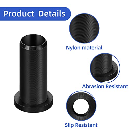 4 Pcs Oar Lock Socket Insert, 1/2" Nylon Oarlock Bushings for Marine