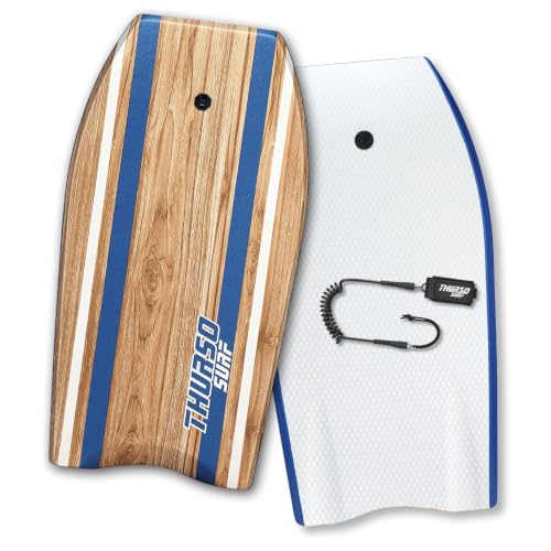 42-Inch Bodyboard - Lightweight EPS Core Quill - Azure