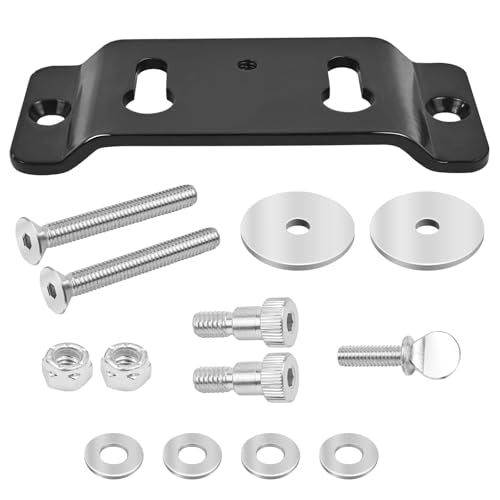 Motorcycle Wheel Chock Trailer-Stop Adapter Kit - Quick Connect/Detach