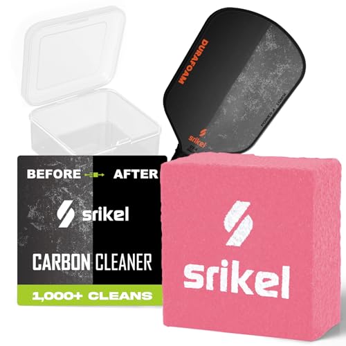 Pickleball Paddle Eraser Cleaner with Case - Pink