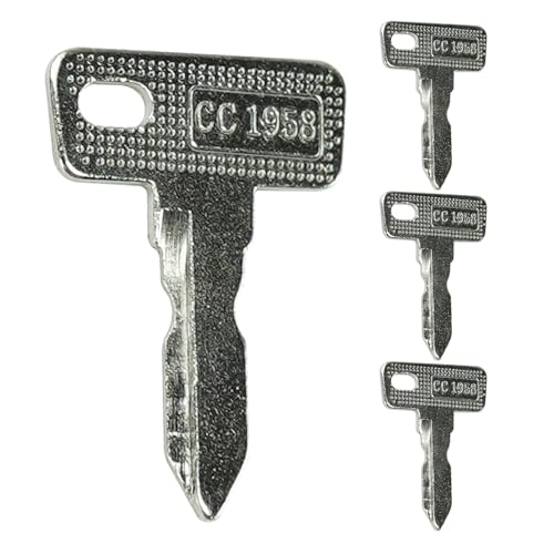 4-Piece Golf Cart Ignition Key Set for 1982-Up DS and Precedent Models