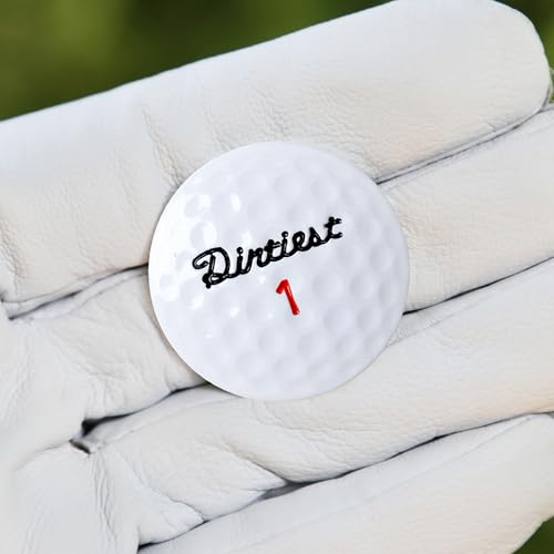 Funny 3D Golf Ball Marker with Magnetic Hat Clip - Unique Golf Gift