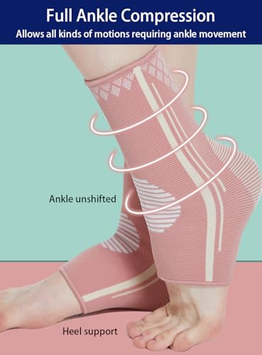 Ankle Brace for Sprains & Plantar Fasciitis - Large Black