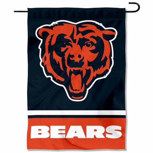 Chicago Bears Double-Sided Garden Flag - 12.5 x 18 in