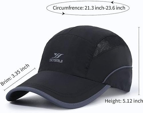 kozinu Running Hat Mesh Sports Cap Lightweight Quick Drying Runner Cap for Men Women