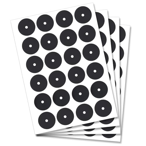 96-Piece Pool Table Marker Dots - Durable PVC Billiard Spot Stickers