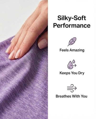 Women's Dry-Fit V Neck T-Shirt - 5 Pack Plus Size Activewear
