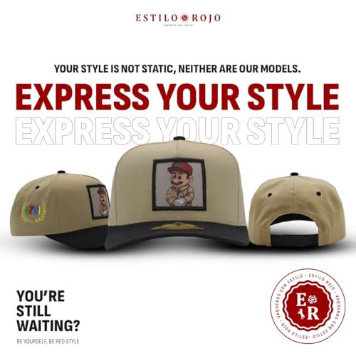 Ferreti Hats CHA-RIO-701-Parent Snapback Trucker Baseball Cap - Black & Khaki