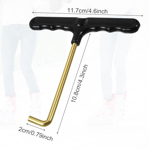 Stainless Steel Skate Lace Tightener & Boot Hook Tool for Ice & Roller Skates
