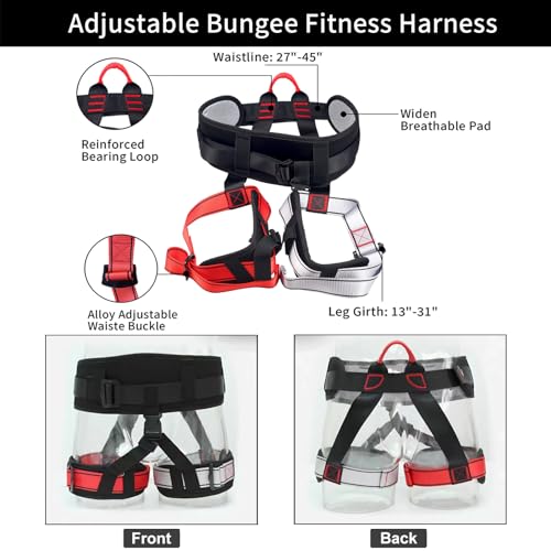 Bungee Fitness Set - Heavy-Duty Yoga Dance Cord for 242-264 lbs