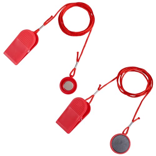 Universal Treadmill Magnet Safety Keys - 2pcs Style A