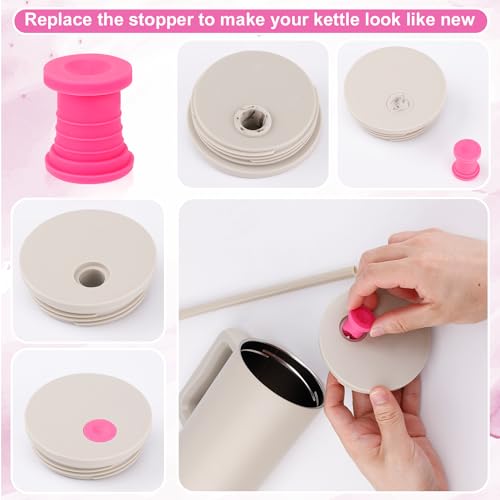 4-Pack Silicone Replacement Stoppers for Simple Modern Tumblers