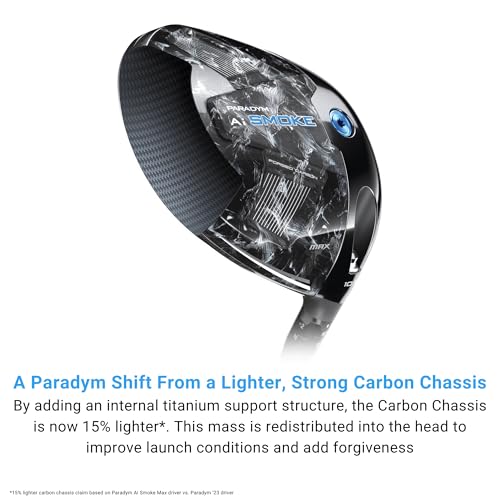 Golf Driver - Callaway Paradym AI Smoke Max, Right-Handed, 10.5°