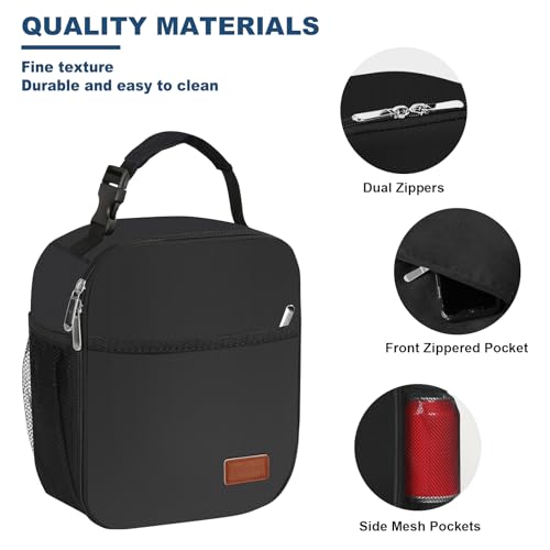 Femuar Lunch Box for Men Women Adults, Small Lunchbox Work Picnic -