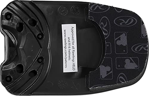 Rawlings R16 Reversible Face Guard Extension - Matte Black for Helmets