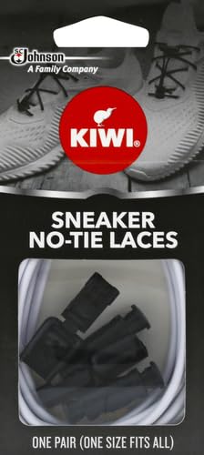 No-Tie Shoe Laces for Sneakers - White, One Size