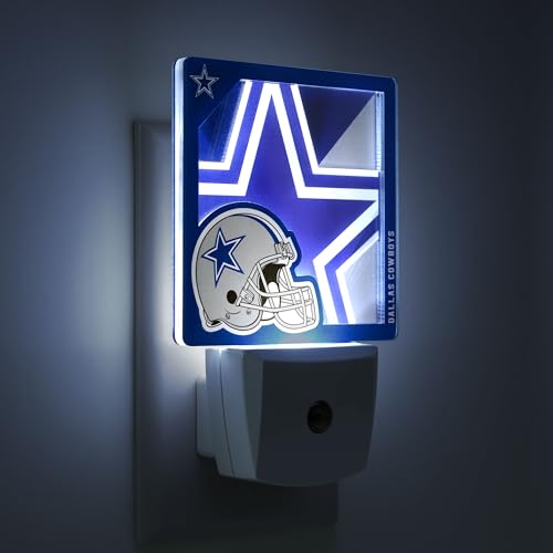 NFL Logo Nite Light with 3D Glowing Effect