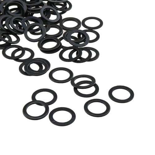 100PCS Skateboard Axle Washers - 8x11x12MM Slip Wire Spacers