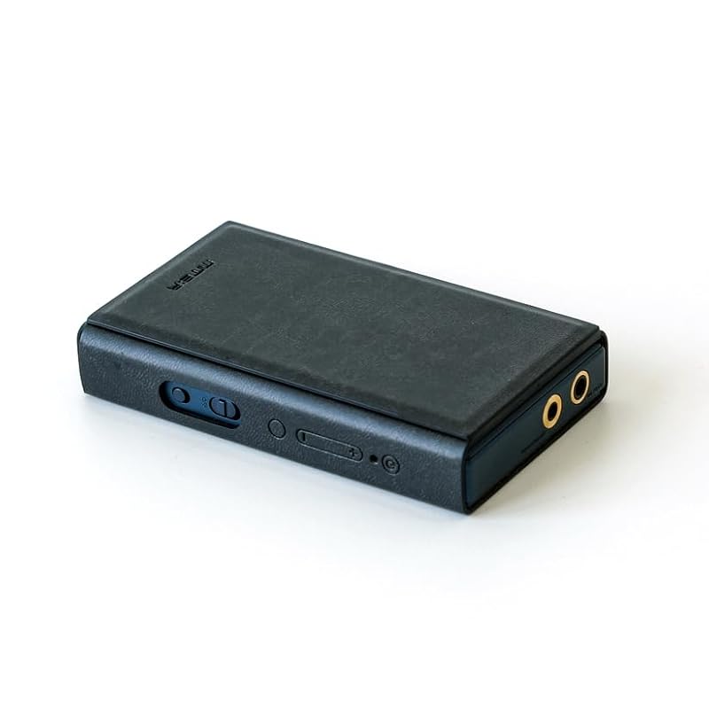 MITER Handcrafted PU Leather Case for FiiO M21 Navy Blue, Korea Made, Steel Frame Protection