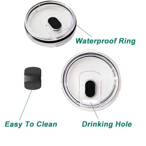42 oz Tumbler Lid for Yeti, Replacement Magnetic Spill-Resistant Lids
