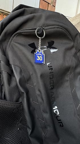 Basketball Player Keychain - Stephen Curry Blue Jersey Collectible