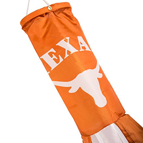 Texas Longhorns College Windsock - 40" Polyester with Streamers