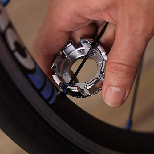 Premium Bicycle Spoke Wrench Tool - 9 to 15 Sizes, Anti-Skid