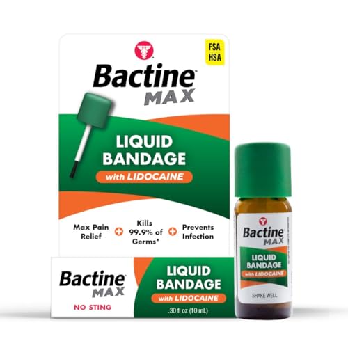 Liquid Bandage with Lidocaine - Fast-Drying Wound Care Solution