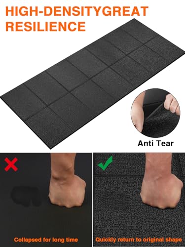 Treadmill Mat 55" x 25" x 0.2" - Heavy-Duty Exercise Equipment Mat